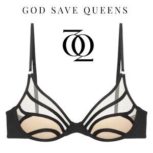 God Save Queens, Lana Push Up Bra - Size L, NWT